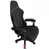 Solid Long Armrest Gaming Chair Cover Breathable Office Chair Cover Seat Cover for Computer Chair Seat Case Dustproof Slipcover