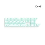 104 Keys Keycaps ABS Silicone Backlights Cap Set for 21/61/87/104/108 Keys Mechanical Keyboard Replacement Keycap Dropshipping