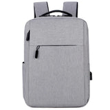 Business backpack, men's backpack, Korean version, trendy travel bag, casual female student backpack, minimalist and fashionable