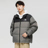 Subzero Winter Men Short Down Jacket Patchwork Stand Collar Outerwear Lightweight Fashion Outdoor Couple Puffer Jacket Streetwea