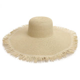 Large Eaves Beach Sunhat Woven Straw Hat Summer Outdoor Sun Protection Breathable Fisherman Hat Sunshade Cap Bohemian Beach Hat