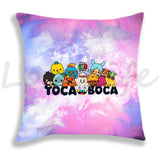 Cute Cartoon Toca Life World Pillow Case Home Decorative Pillowcases Bedroom/Sofa Cushion Covers 45*45cm Kids Anime Pillow Cover