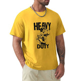 Mike Mentzer Heavy Duty Logo T-Shirt plain t-shirt black t shirts mens clothing