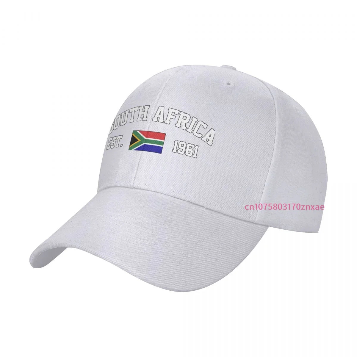 South Africa Flag With EST Year Hat Unisex Adjustable Snapback Baseball Cap Men Women Outdoor Hip Hop For Gift