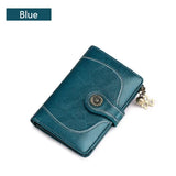 2024 Classic 100% Genuine Leather Fashion Women's Wallet Female Clutch Purse Long Wallet Women's Purses Money Bag Coin Purse