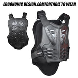 Motorcycle Dirt Bike Body Armor Protective Gear Adult For Motocross Skiing Skating Chest Back Protection Vest Outdoor Driving