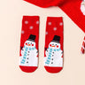 4 Pairs/Lot Children Girls Socks Christmas Socks For Kids Cotton 2-12Years Comfortable Toddler Leg Warmers Boys Long Socks