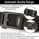 TUSHI New Men's Military Tactical Belt Tight Sturdy Nylon Heavy Duty Hard Belt for Male Outdoor Casual Belt Automatic Waistband