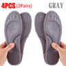 2Pairs Self Heating Insoles Thermostatic Thermal Insole Massage Memory Foam Arch Support Shoe Pad Heated Pads Winter Men Women