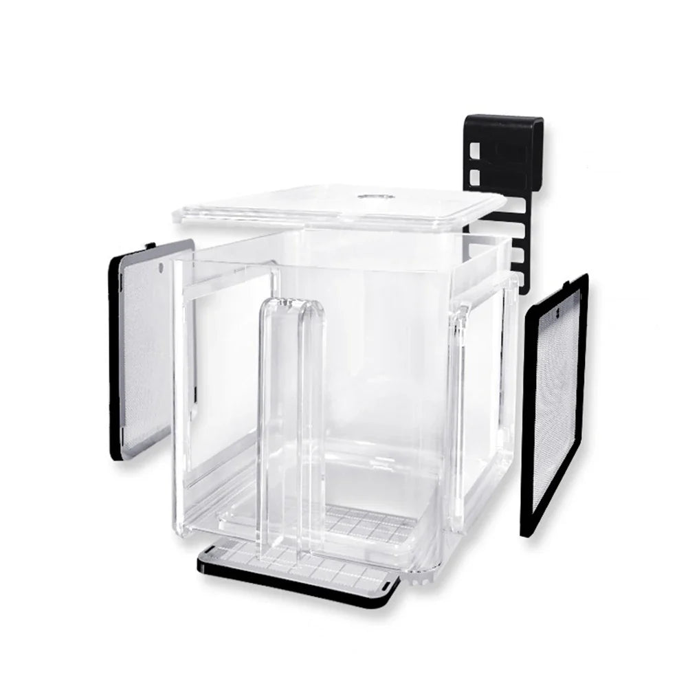 Fish Breeding Box Spawning Room Transparent Aquarium Hatchery Incubator For Newborn Shrimp Clownfish Aggressive Fish