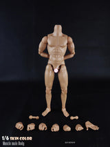 COOMODEL 1/6 Standard Muscle Male Soldier Body MB001 MB002 MB003 BD001 BD002 BD003 BD004 25/27CM Military Action Figure Doll