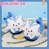 Zhongli/Hutao/Xiao/Scaramouche/Neuvillette Cosplay Shoes Game Genshin Impact DokiDoki-SR Fluffy Plush Slippers