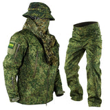 Mege Brand Camouflage Tactical Military Uniform Outdoor Winter Working Clothing Fleece Warm Jacket and Pants Windproof