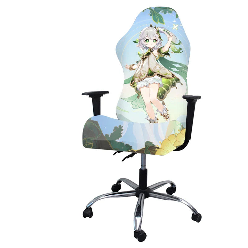 Elastic Office Chair Cover Seat Covers For Gaming Chair Cover Spandex Computer Chair Slipcover For Armchair Protector Seat Cover