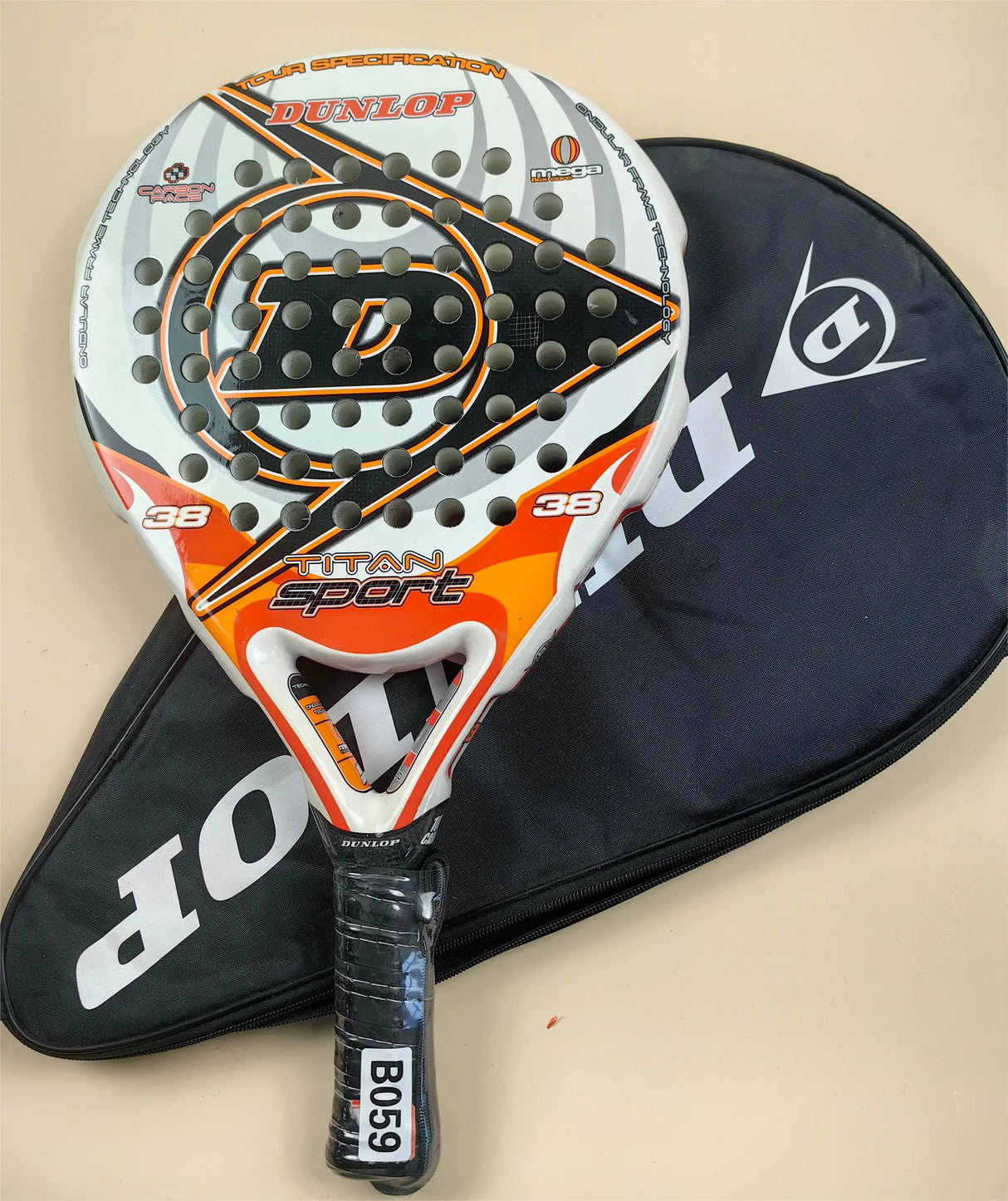 Defective Inventory Racket Pala Padel Carbon Fiber Tennis Racket Outdoor Sports Equipment for Men and Women Racket with Bag