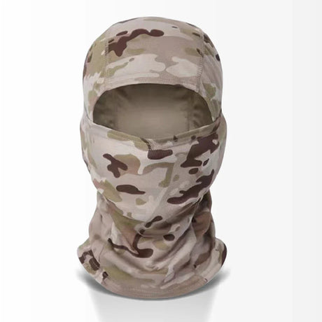 Tactical Camouflage Balaclava Hat Motorcycle Face Mask Lycra Moto Biker Wind Cap Mask Stopper Windproof Bicycle Cycling Headgear