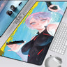 Cyberpunk Mouse Pad Anime Mousepads Edgerunners Keyboard Mat DIY Soft Gamer Large DeskMat XXL XL Gaming Accessories for Computer