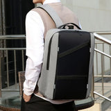 Back Light Anti theft Travel Backpack Male Backpack Men's Waterproof Backpack Casual Business Men Computer 15.6 Inch Laptop Bag