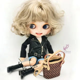 Blythe Doll Shoes Jackets Jeans Pants for Blyth Azone Boots OB23 OB24 1/6 Doll Clothes
