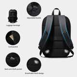 Heroic Knight Laptop Backpack 15.6 Inch Backpack Expandable Rucksack Waterproof Lightweight Travel Backpack Business Work Sport