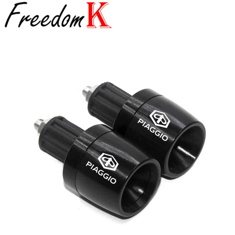 22mm Motorcycle CNC Handlebar Bar Ends Grips Plug Balance Slider for Piaggio Beverly 300 MP3 500 Medley Liberty Zip 50 150 125