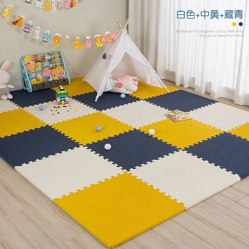 16PCS Thick 12mm Activities Mat for Baby Playmat 30x30cm Floor Noise Mat Baby Play Mat Pool Mat Gym Mat Sports Mat Gift Mat NEW