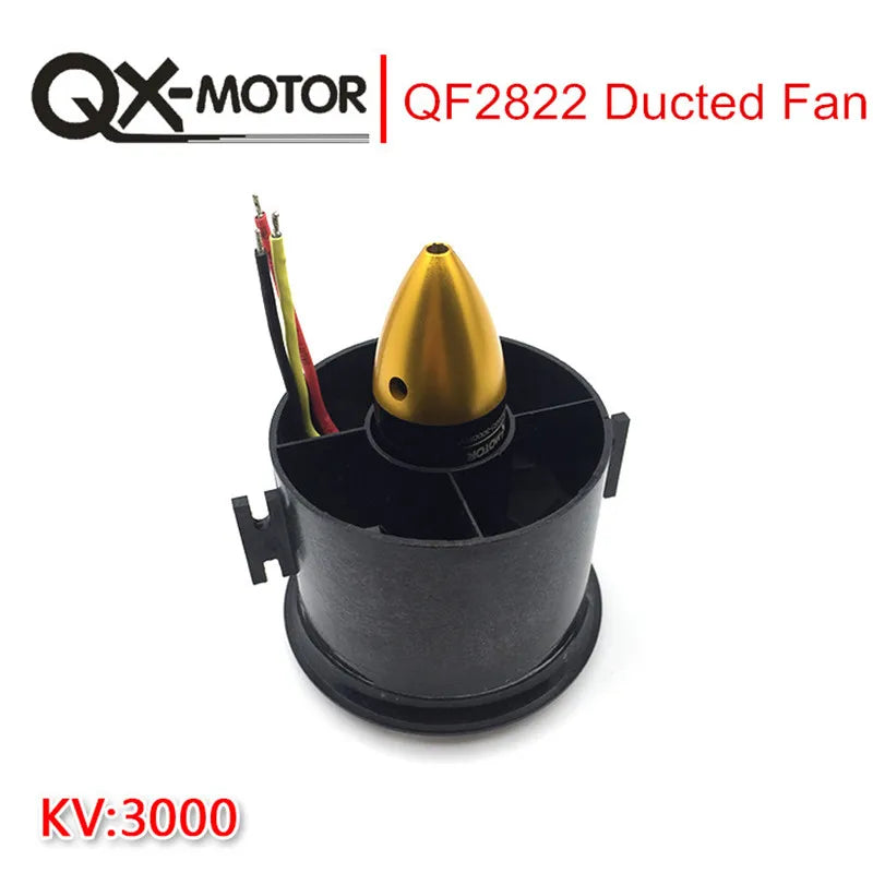 70mm Duct Fan EDF set wish 4S Motor and  Hobbywing Skywalker  50A esc for FMS Jet RC EDF Wholesale diy car