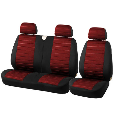 Universal Car Full Seat Cover Styling Car Seat Protector Design Airbag and Rear Split Bench Compatible Covers For NISSAN KIA-RIO