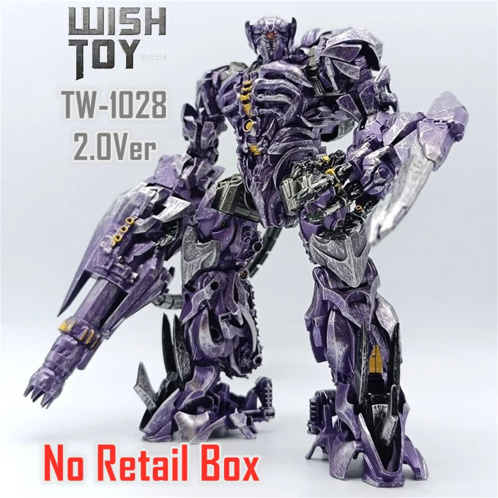 BAIWEI Transformation TW1028 TW-1028 Shockwave 2.0 Ver TW1029 Megatank Movie Studio Series KO SS56 SS13 Action Figure Robot Toys