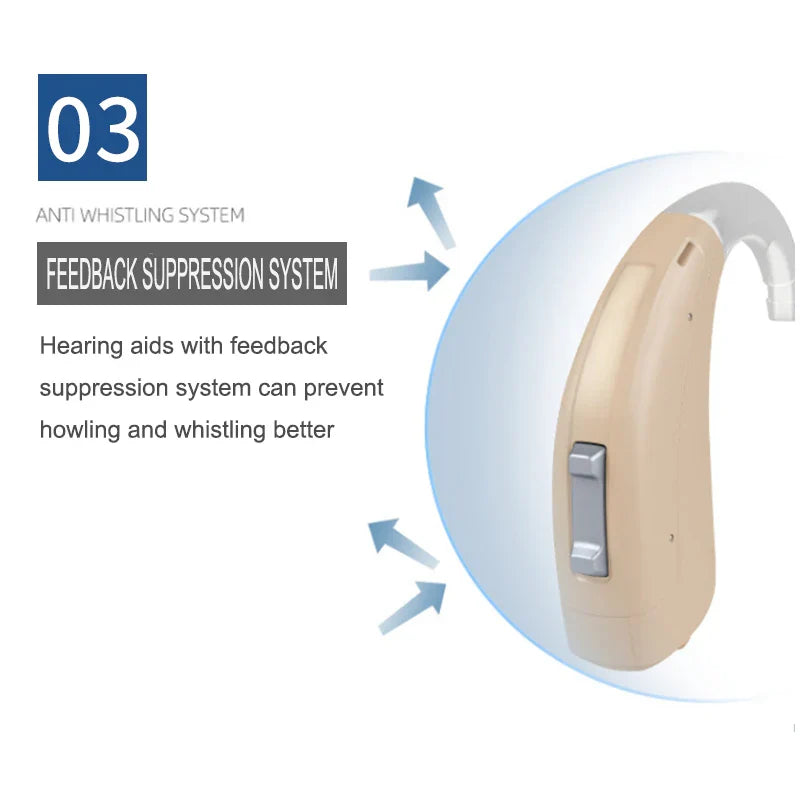 Rexton Siemens Targa 5A Mobil Programmable Original 120db Severe Deaf High Power 8-Channel Targa HP 5 Hearing Aids for Deafness