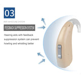 Rexton Siemens Targa 5A Mobil Programmable Original 120db Severe Deaf High Power 8-Channel Targa HP 5 Hearing Aids for Deafness