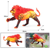 New Mythical Animal model dragon figurines ice devil ocean octopus monster Phoenix action Figure Children's Collection Toy Gifts