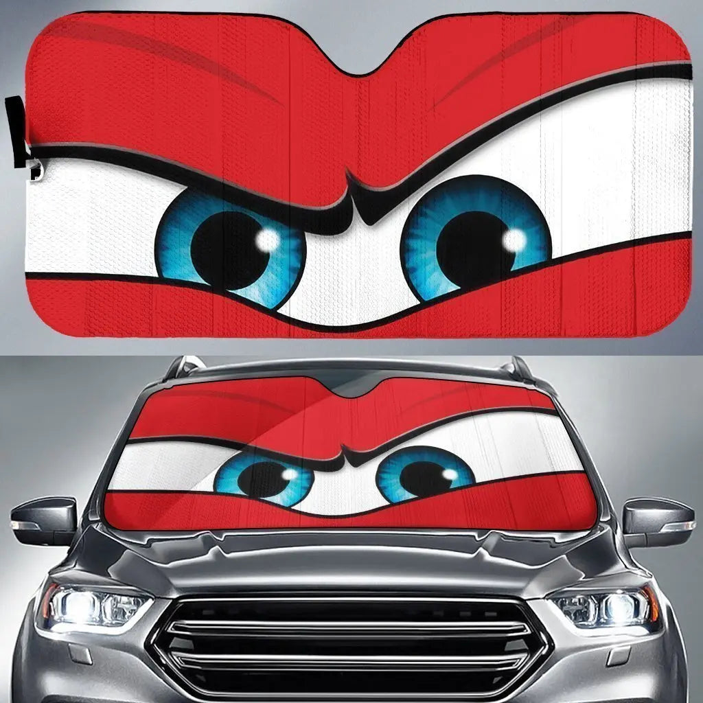 Sunshades Reflector Anti Uv Protector Evil Eyes Custom Car Sunshade Sun Shade Universal Summer 2022hot Sale