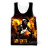 New Fashion Women/Men's 3D Print Rapper 50 Cent Tank Tops Harajuku  Vest  Summer Undershirt Shirts Streetwear  H01