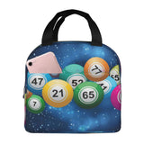 Bingo I Need One More Numbe Lunch Bag Cooler Bag Women Tote Bag Insulated Lunch Box Soft Liner Lunch Container for Picnic Travel