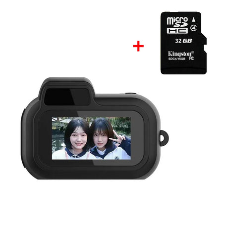 Monoreflexes Shaped Mini Camera CMOS Indoor Home Outdoor 1080p Portable Vintage Very Very Small Mini Camera Video Recorder