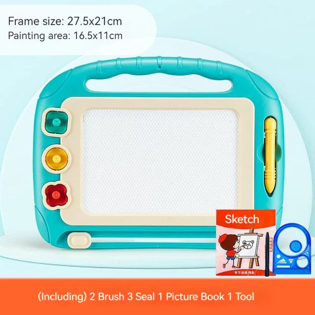 Drawing Board For Kids Magnetic Drawing Board Toy Household Graffiti Board Baby's Writing Board Magnetic Color Painting Frame