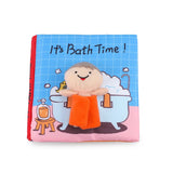 Infant Baby Cloth Book  Bath Potty Baby Book Toys 0-3 Yearls Old Education Activity Books Kids Cognize Reading Puzzle Book Toy