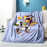 Cartoon Astronaut blanket sofa blanket air conditioning cover blanket blankets for beds cute blanket children‘s blanket