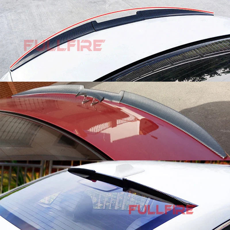 Car Universal Roof Spoiler Tail Spoiler Trunk Wing DIY Refit Spoiler poiler wing  racing trunk spoiler auto spoiler universale