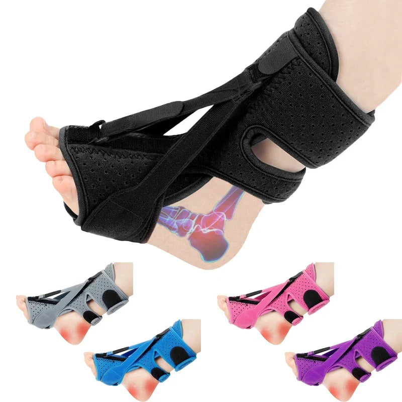 Adjustable Plantar Fasciitis Night Splint Foot Drop Orthosis Stabilizer Brace Support Night Splints for Foot Correction