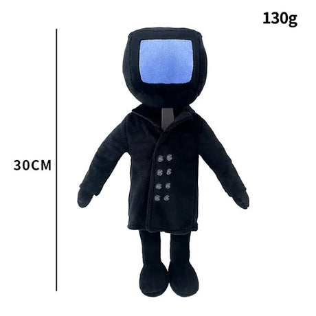 1/11pcs Skibidi Toilet Plush Toys Game Cartoon Toilet tv Man Doll Speakerman Bosses Stuffed For Kids Birthday Christmas Gifts