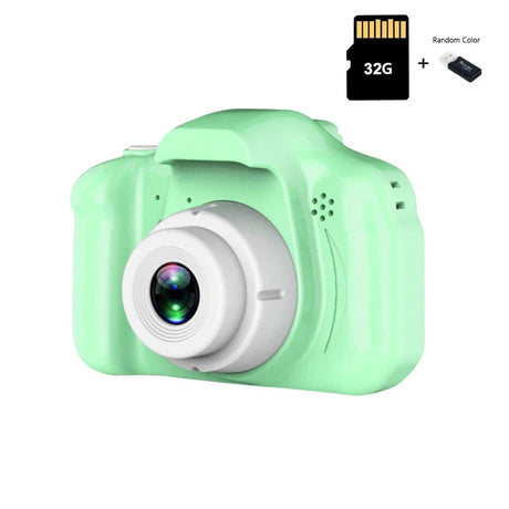 Cute Cartoon Full HD Video Digital Camera Instant Mini Camera Children Fun Birthday Gift Portable Sports Photo Camera