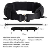 Men's Belt Outdoor Hunting Tactical Belt Multi Functional Tactical Waistband Nylon Belt High Quality Marine Corps Canvas Belt