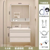 Washbasin Mirror Drawer Wall White Bathroom Cabinets Vanity Luxury Bathroom Cabinets Make Up Organizer Gabinete Room Furniture