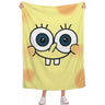 Fluffy Blankets Children Room S-Spongebobs Picnic Nap Sleep Camp Sofa Bedspread Baby Soft Blanket Flannel Wedding Birthday Gift