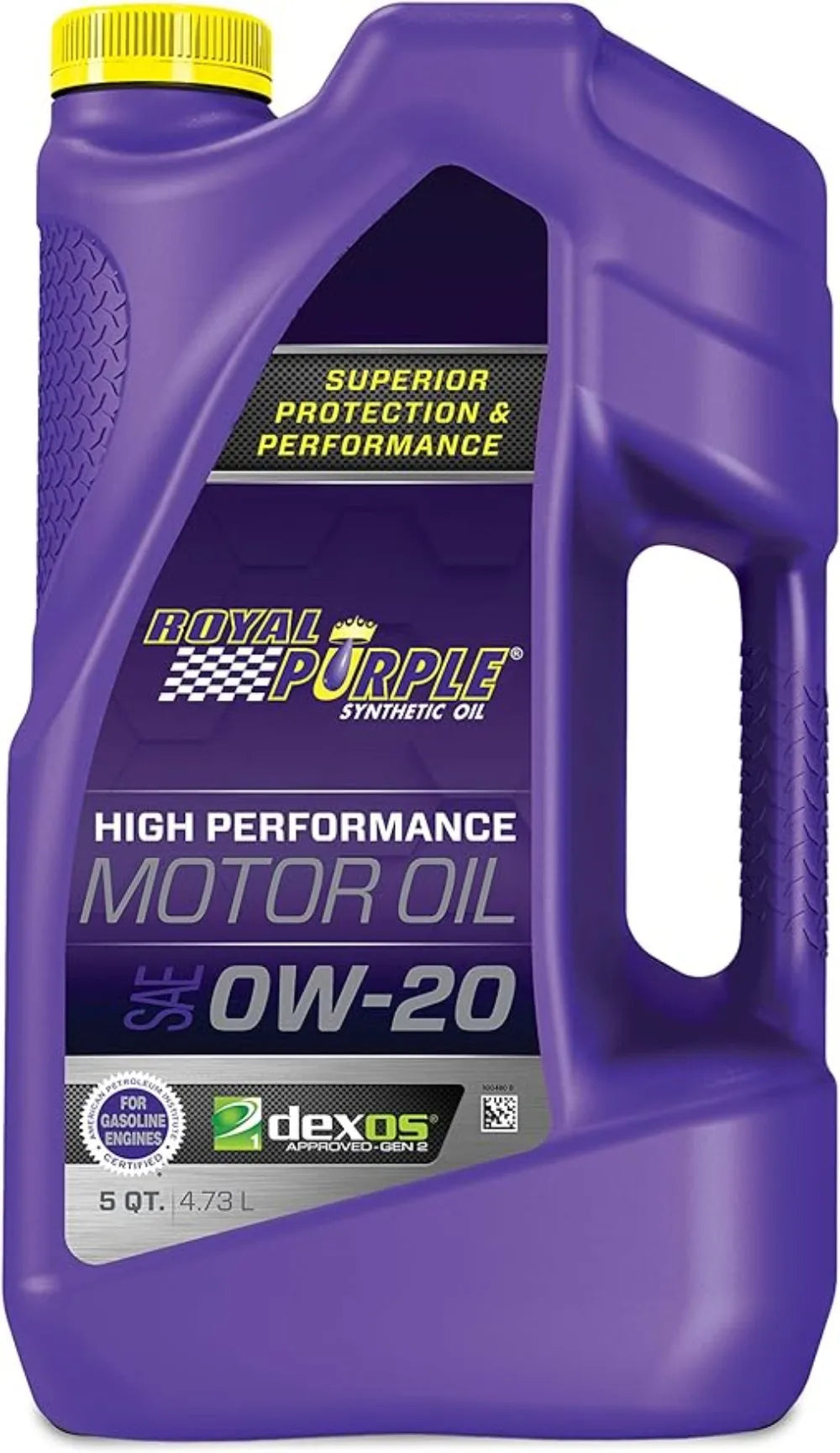 Royal Purple ROY51020 API-Licensed SAE 0W-20 High Performance Synthetic Motor Oil - 5 qt.