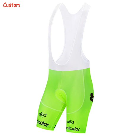 Fluor Yellow Cycling Jersey GLASSDRIVE Team Bike Maillot Jersey Shorts Suit Men 20D Road Ropa Bicycl Tshirt Pants Clothing