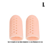 2Pcs Silicone Gel Thumb Corrector Bunion Foot Toe Hallux Valgus Protector Separator Finger Straightener Adjuster Foot Care Tool