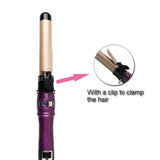 Professional Auto Rotation Electric Hair Curling Iron LCD Temperature Adjustable Fast Heating Waving Hair Styling Wand Appliance